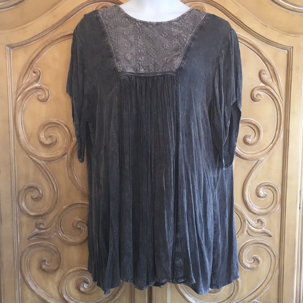 NWT Studio West Washed Rayon Tunic